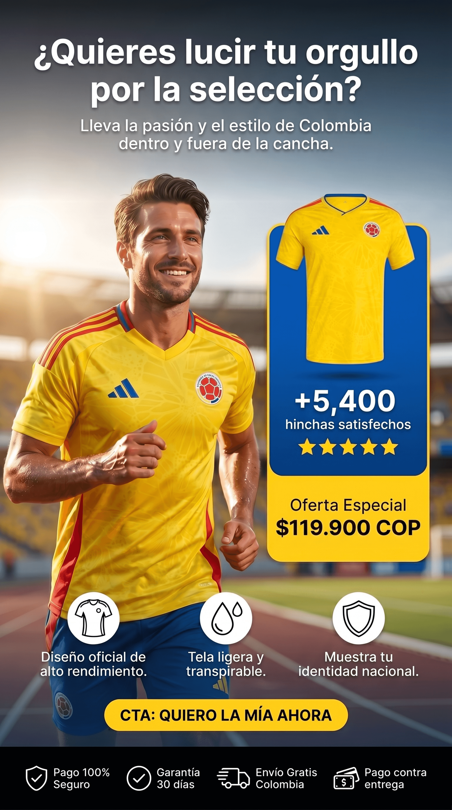 Camiseta Selección Colombia